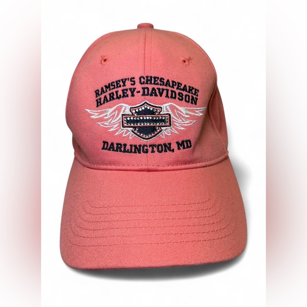 Women’s Harley Davidson pink ball cap